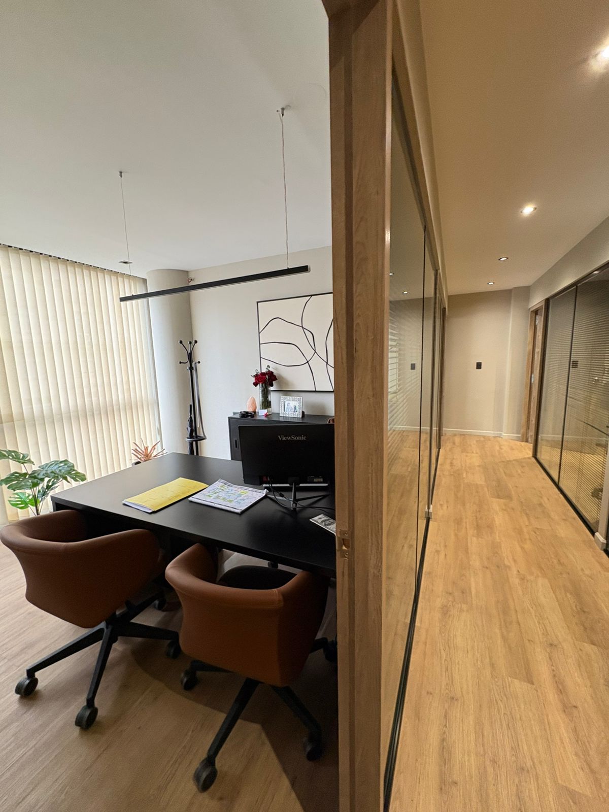 Interior de la Escribanía Pautasso en Buenos Aires